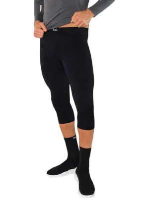 3/4 High Compression Capri Tights In Black
