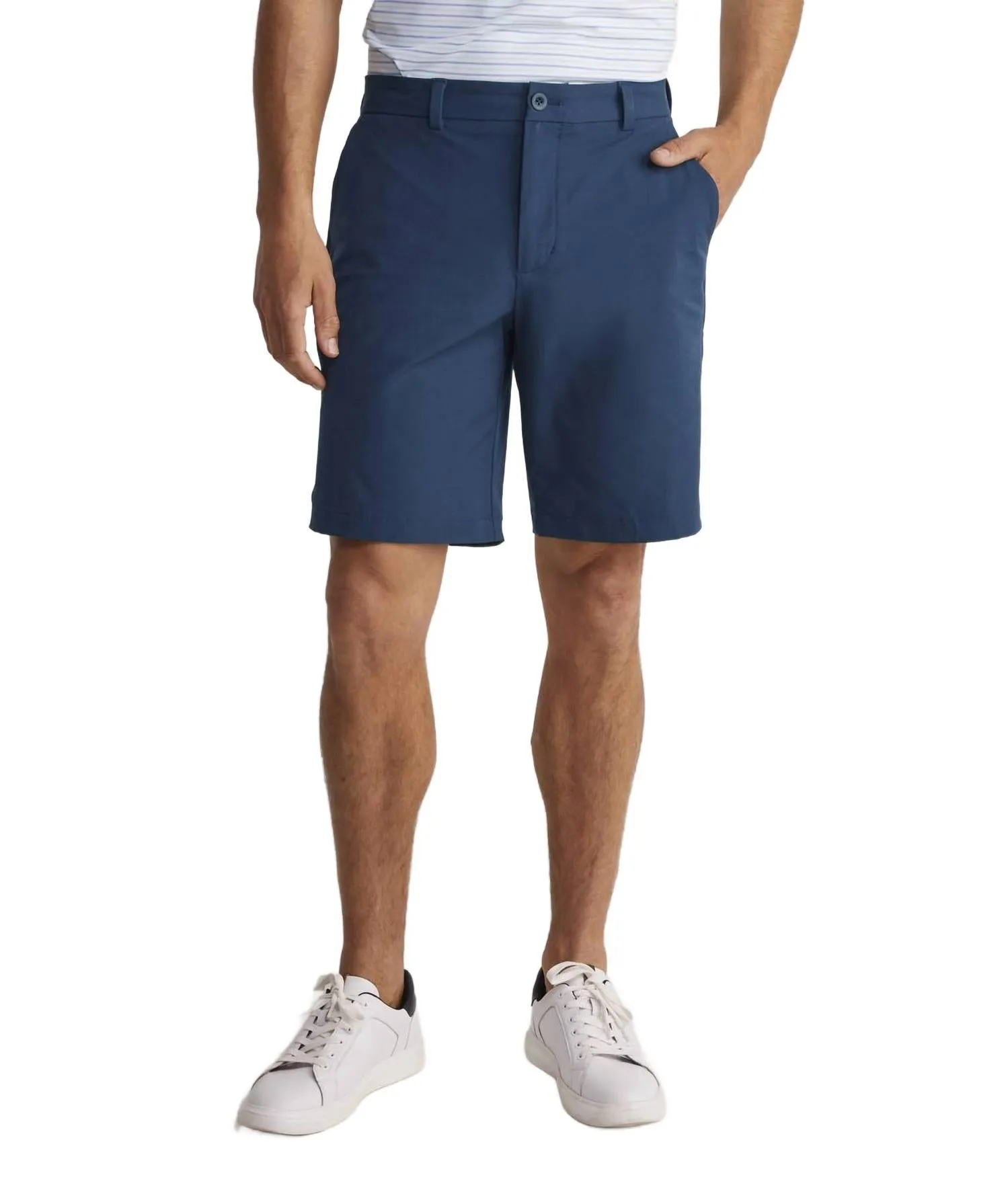 9" On The Go Short In Blue Blazer
