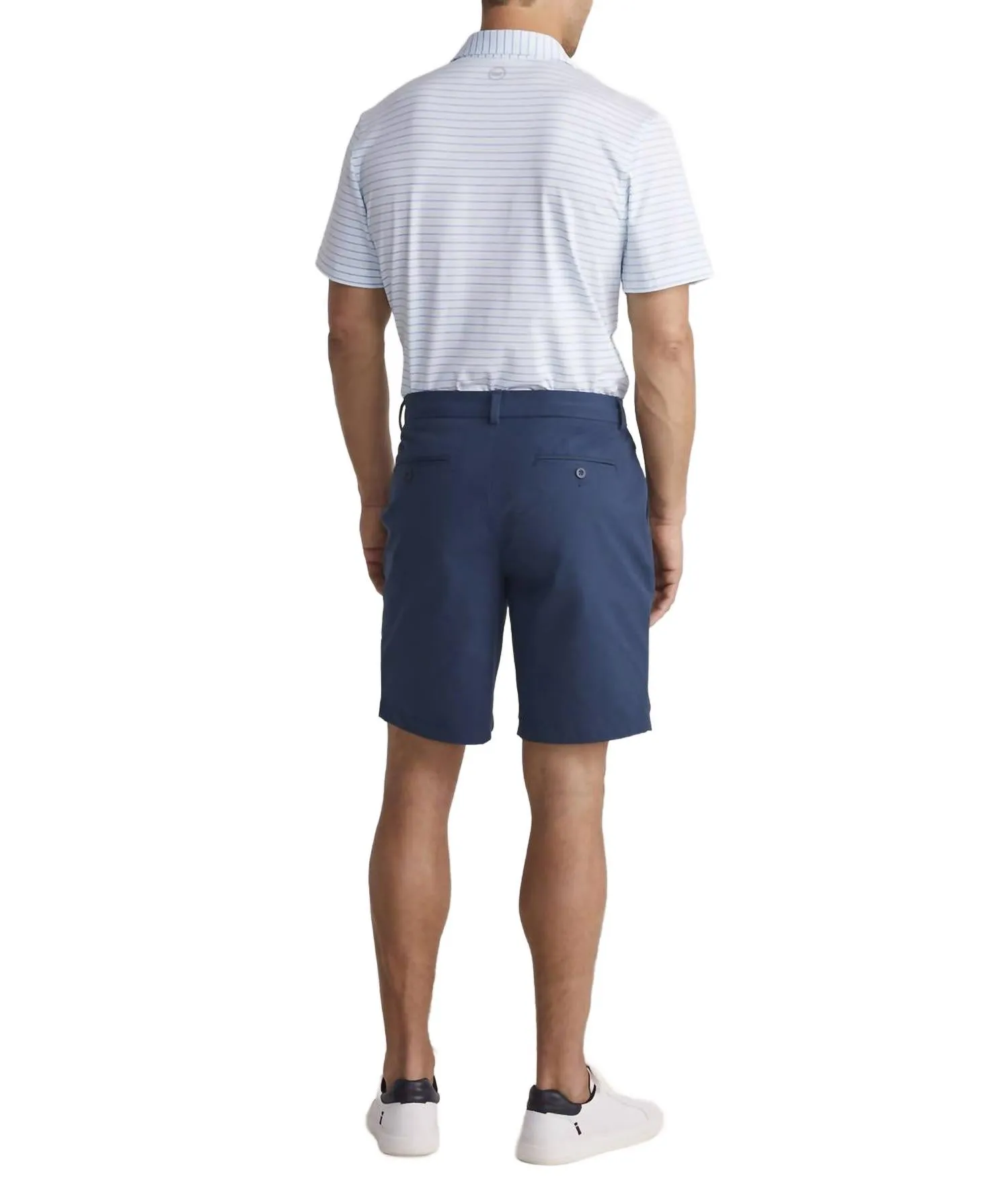 9" On The Go Short In Blue Blazer