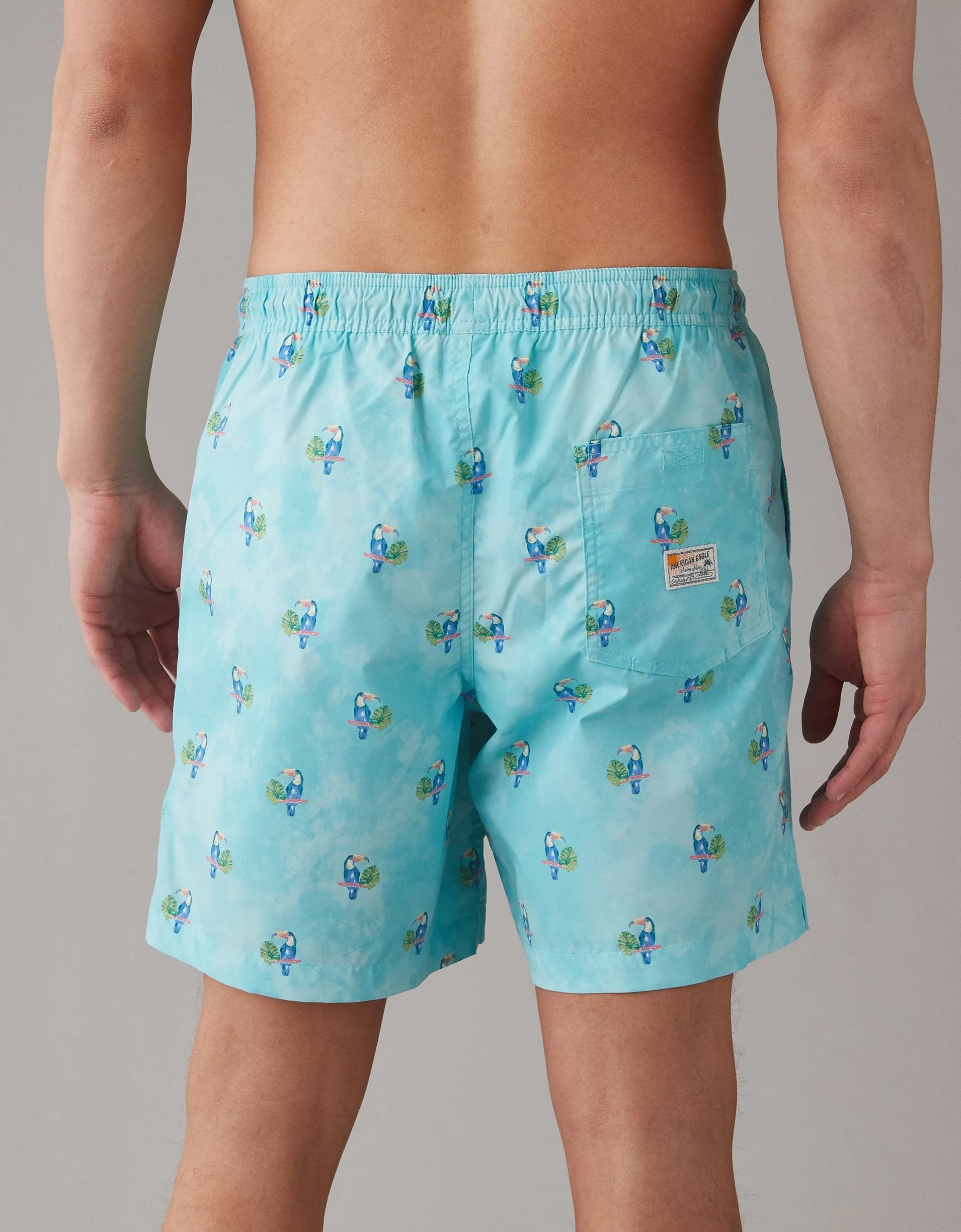 AE Toucans Flex 7" Swim Trunk