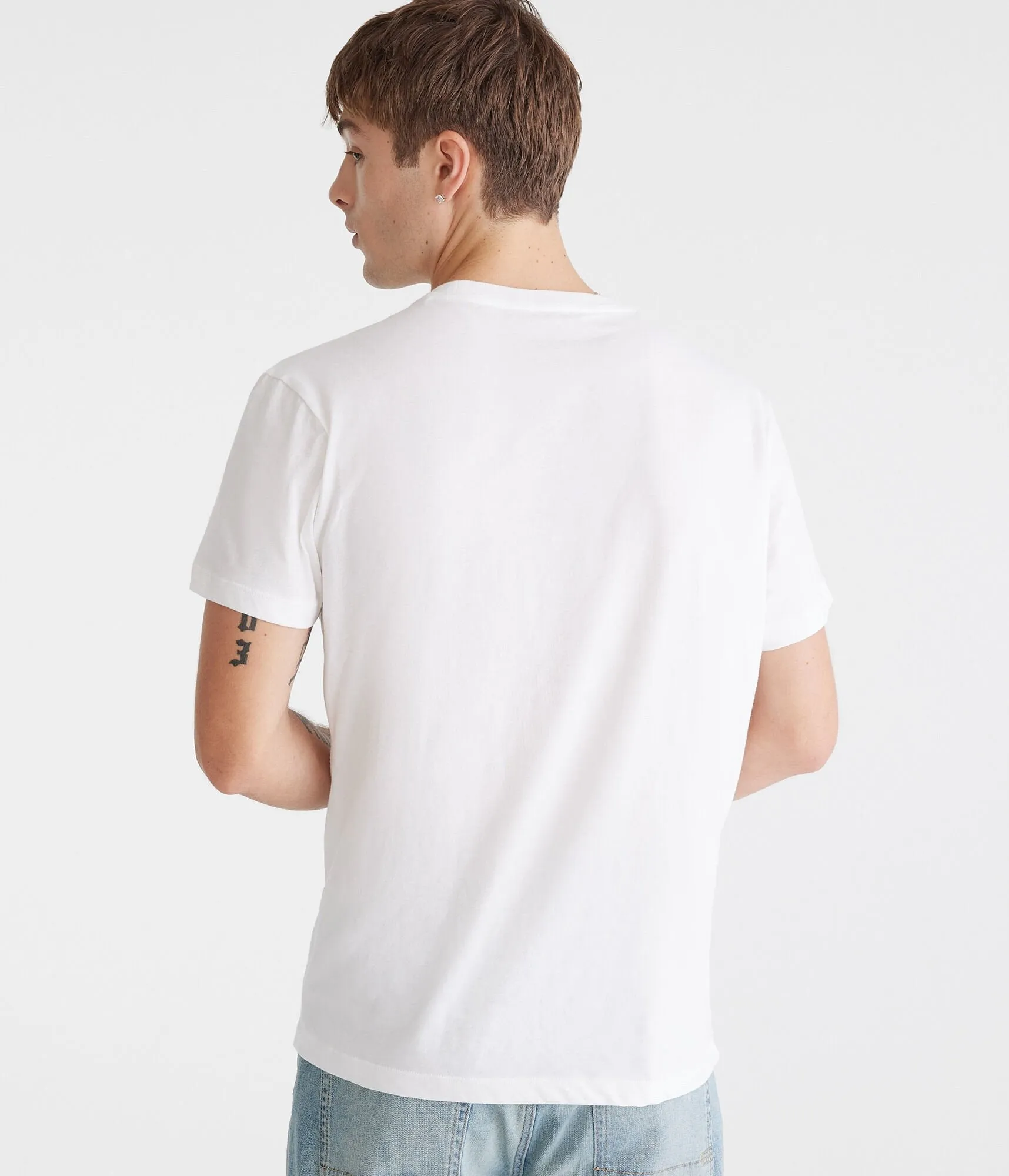Aeropostale Track & Field Appliqué Graphic Tee