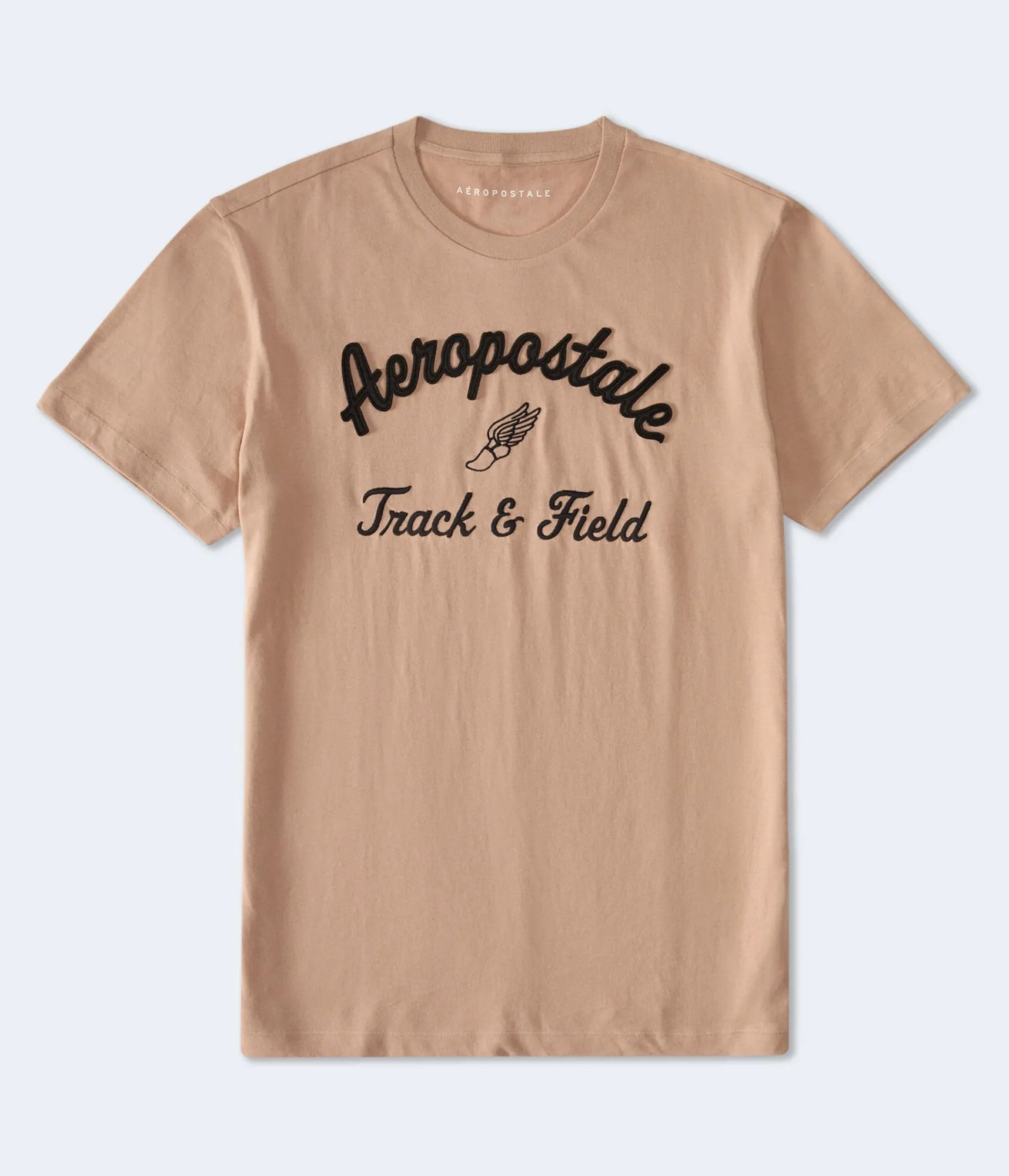 Aeropostale Track & Field Appliqué Graphic Tee