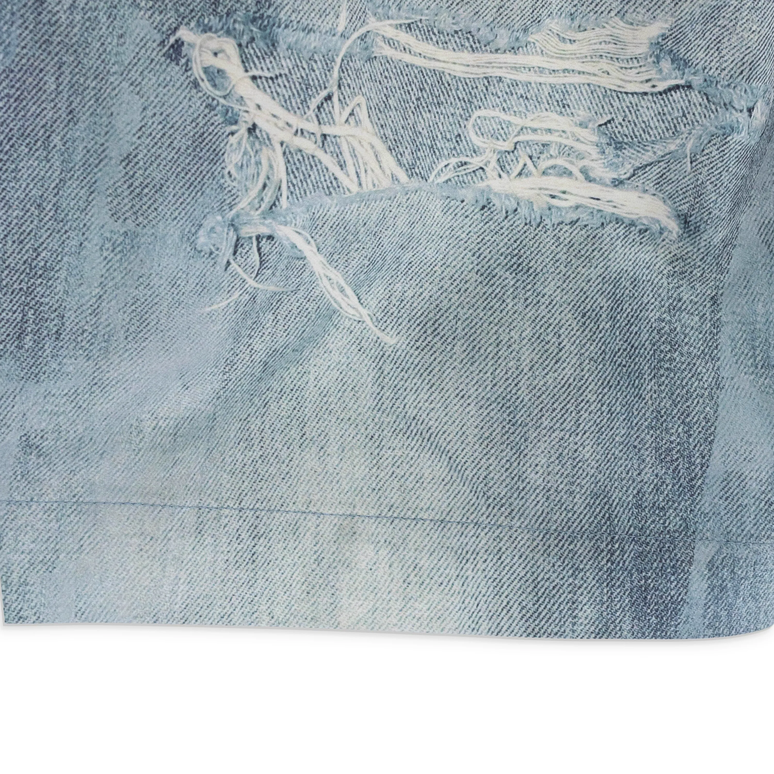 ALL ROUND SHORT WATER PRINT Indigo SHORTS