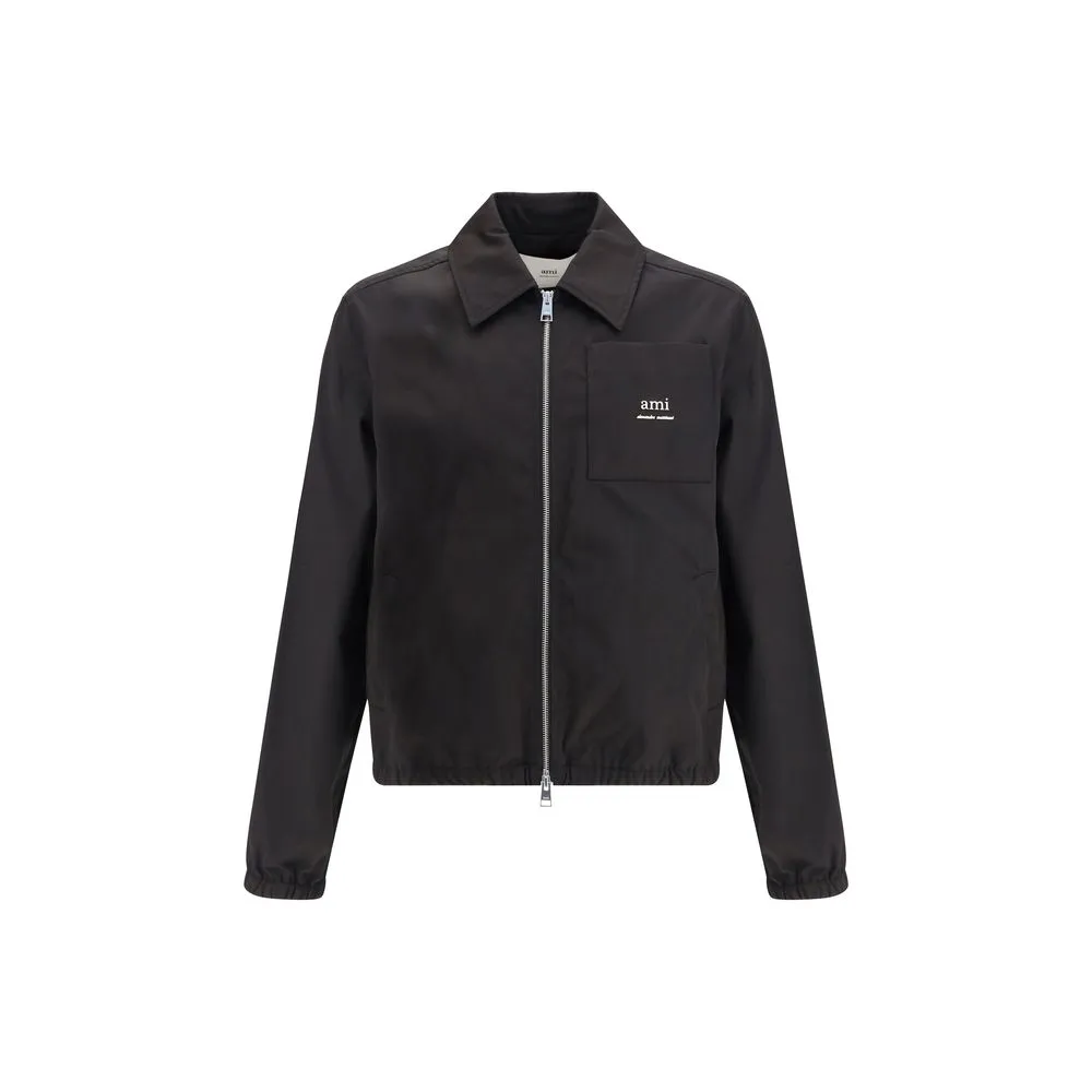 Ami Paris Logoed Men's Jacket