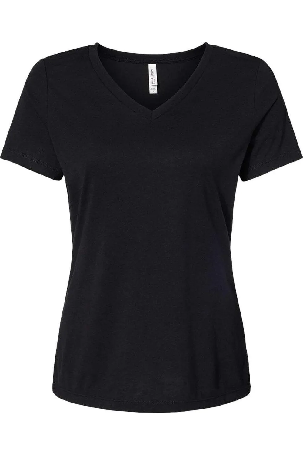 BELLA   CANVAS Women´s Relaxed Triblend Short Sleeve V-Neck Tee