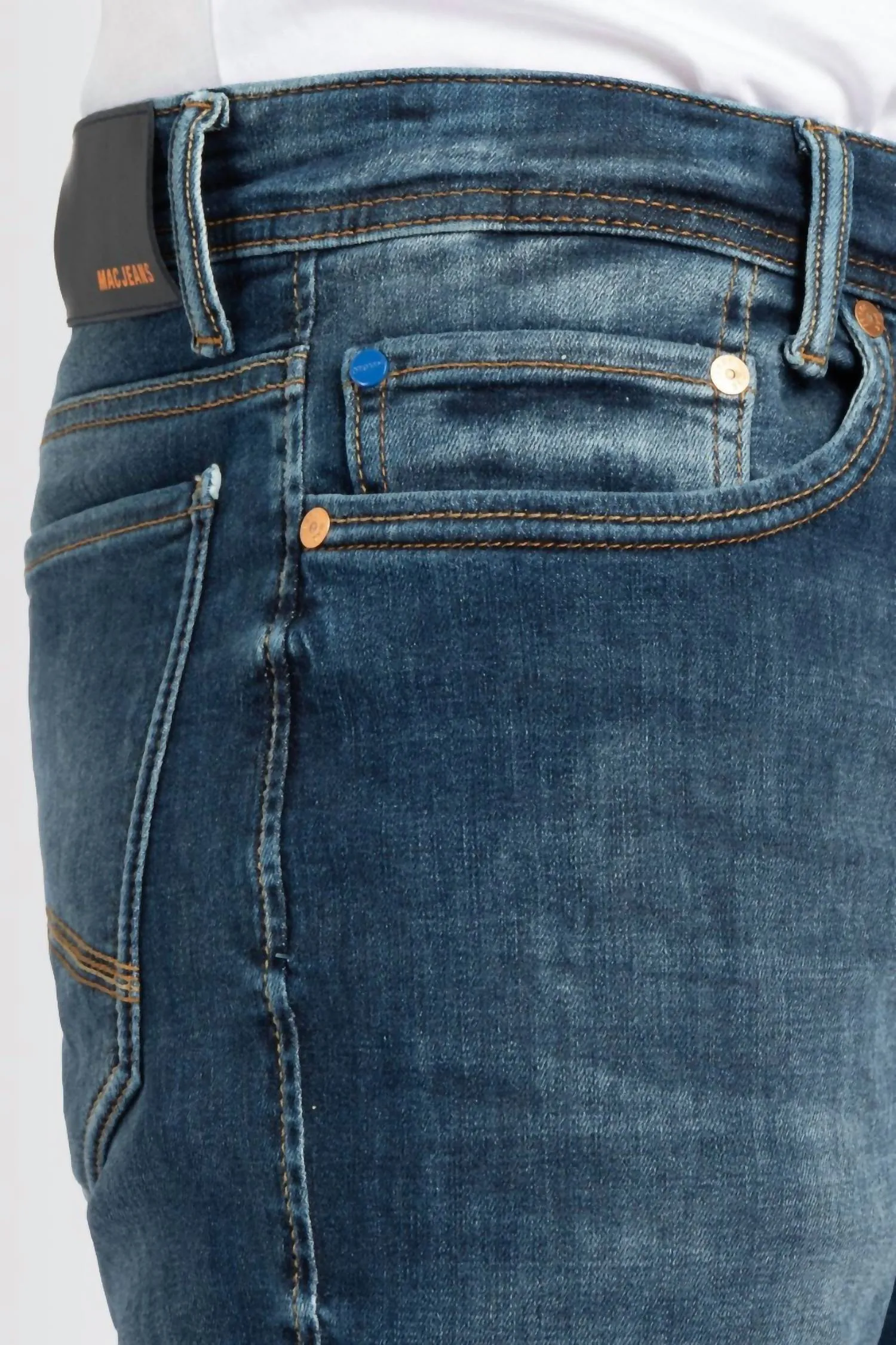 Ben Selected Coconut Denim In Dark Blue