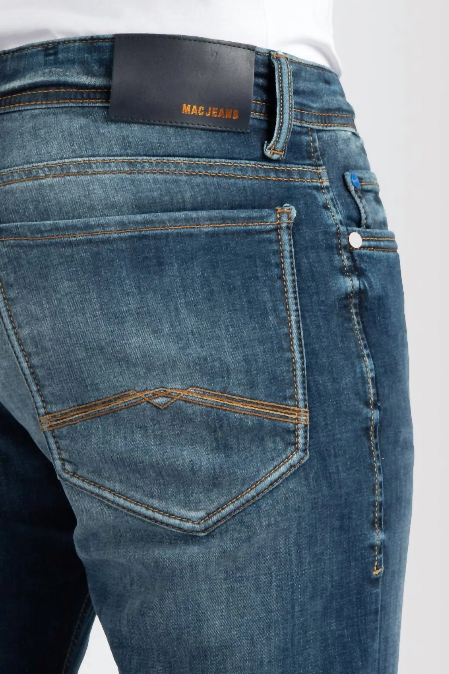 Ben Selected Coconut Denim In Dark Blue