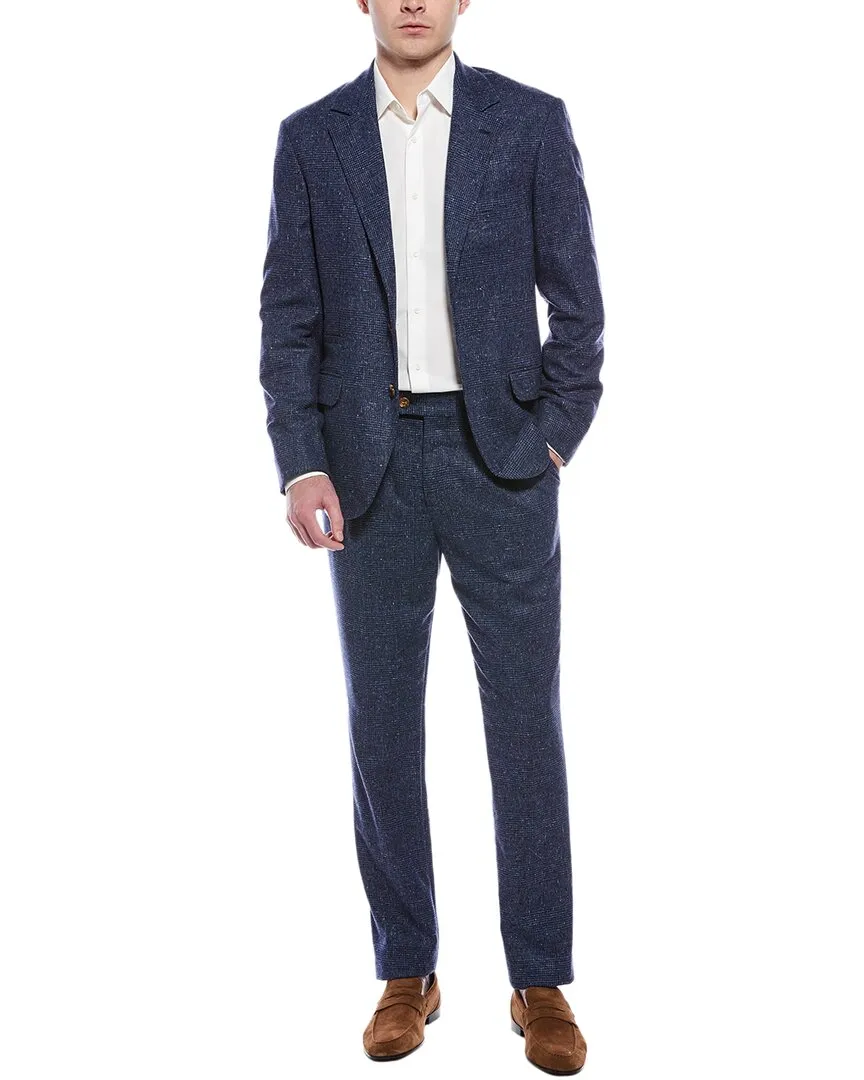 Brunello Cucinelli 2pc Wool & Cashmere-Blend Suit