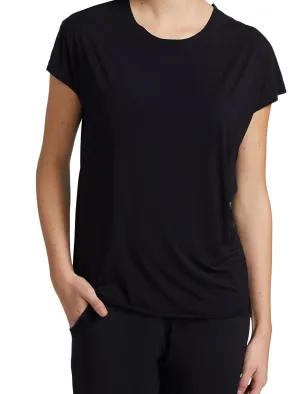 Butter Oversized Tee In Black