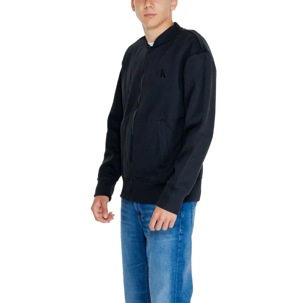 Calvin Klein Jeans Black Cotton Cotton Sweater