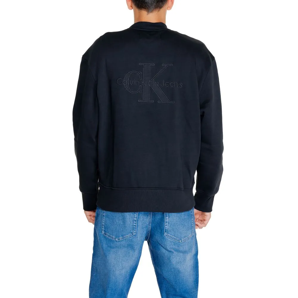 Calvin Klein Jeans Black Cotton Cotton Sweater