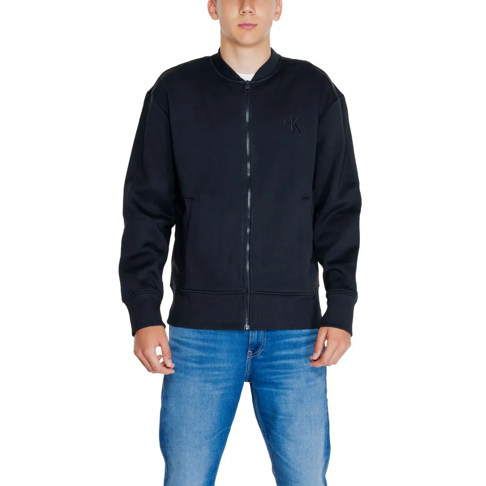 Calvin Klein Jeans Black Cotton Cotton Sweater
