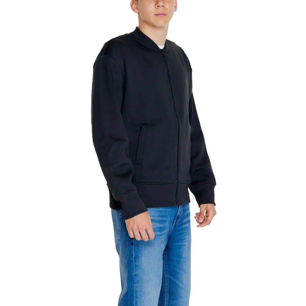 Calvin Klein Jeans Black Cotton Cotton Sweater