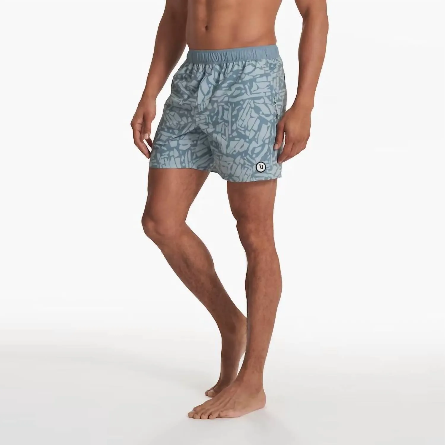 Cape Shorts In Ether Terrazzo