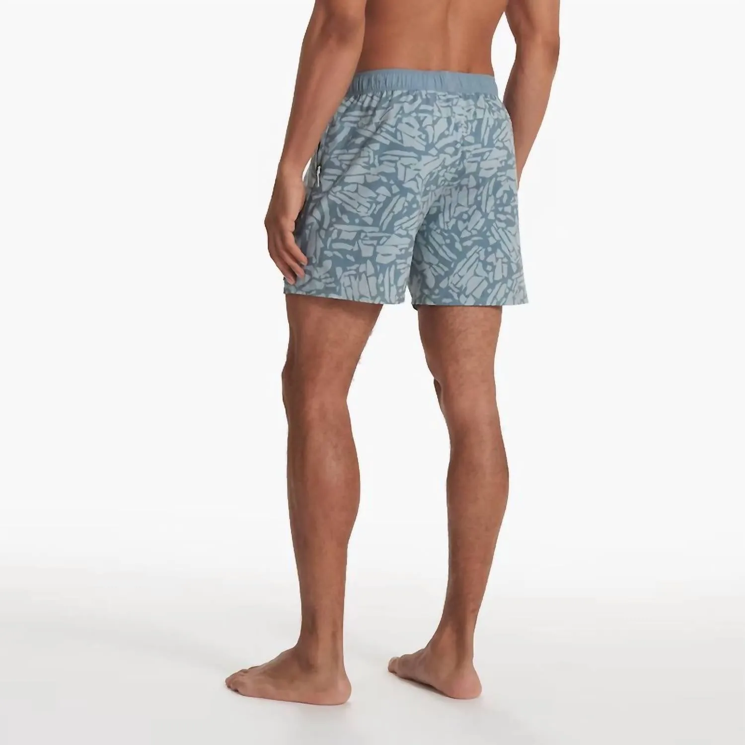 Cape Shorts In Ether Terrazzo