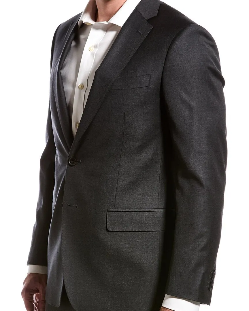 Cavalli Class 2pc Slim Fit Wool Suit