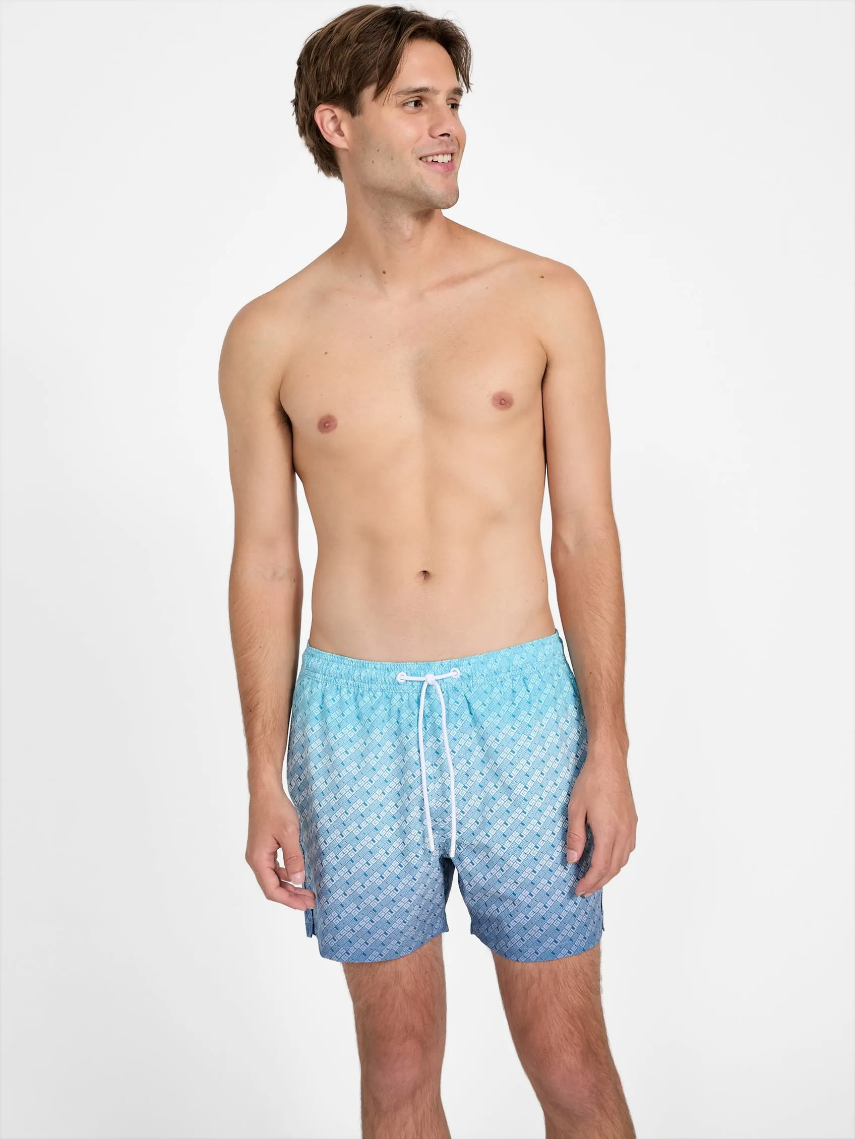 Cirillo Ombre Logo Volley Swim Shorts