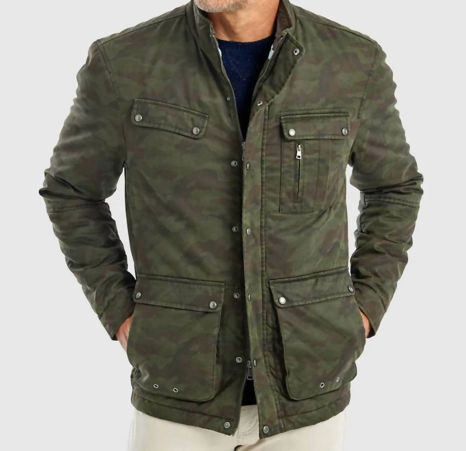 Coburn Utility Jacket In Camo