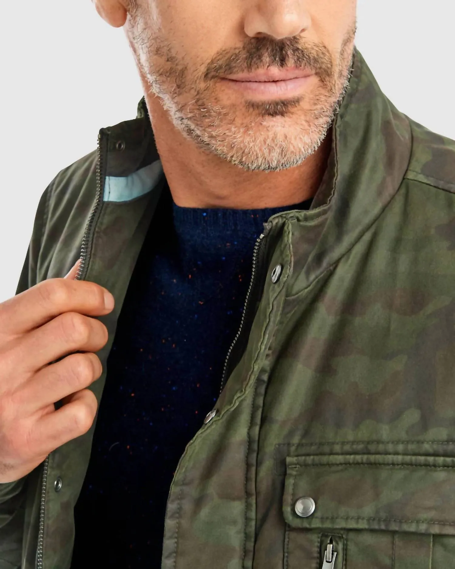 Coburn Utility Jacket In Camo