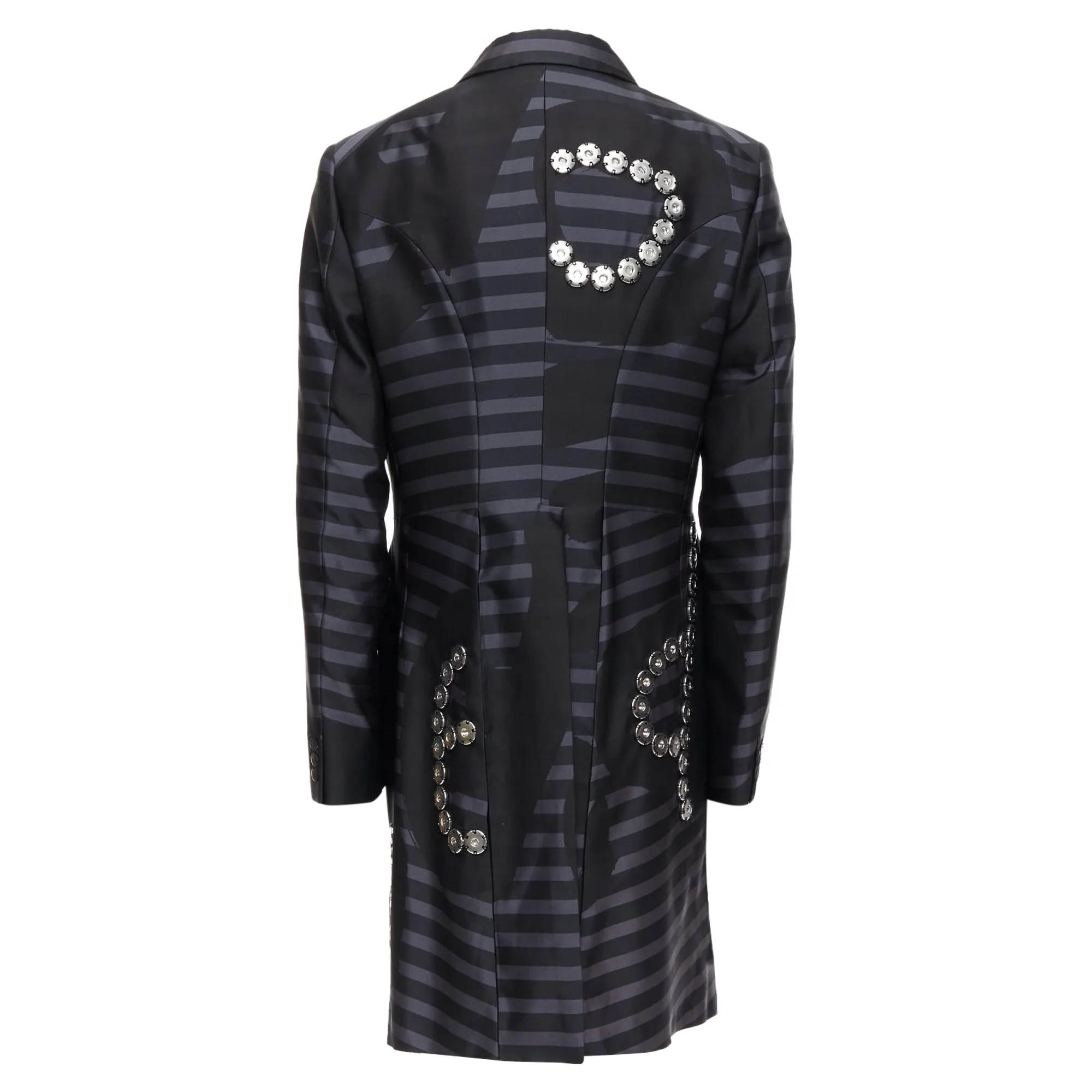 Comme Des Garcons Homme Plus Button Embellished Coat