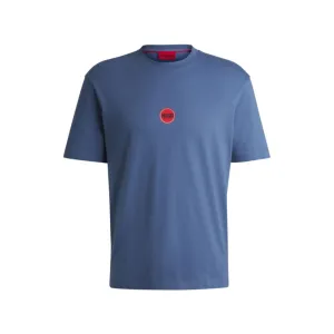 Cotton-jersey T-shirt with racing logos