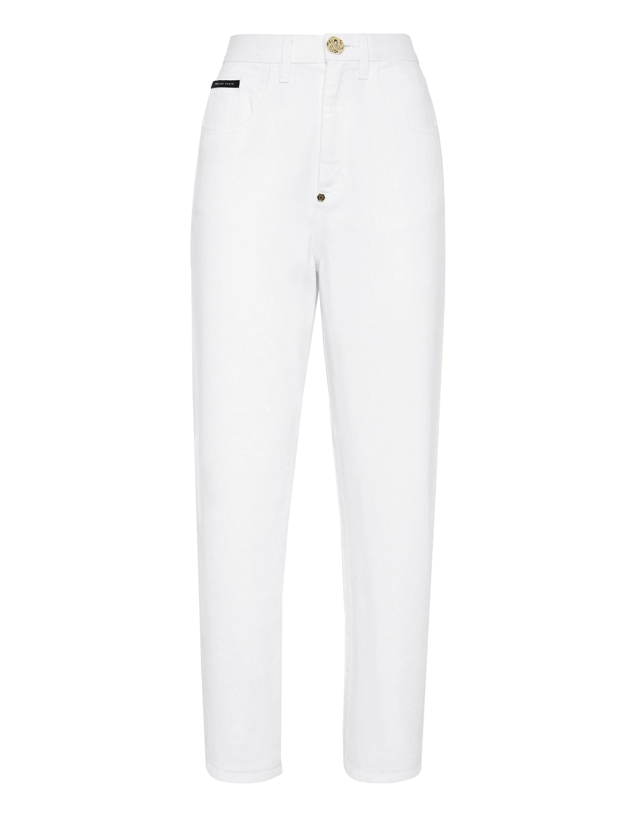 Denim Trousers Mom fit Hexagon