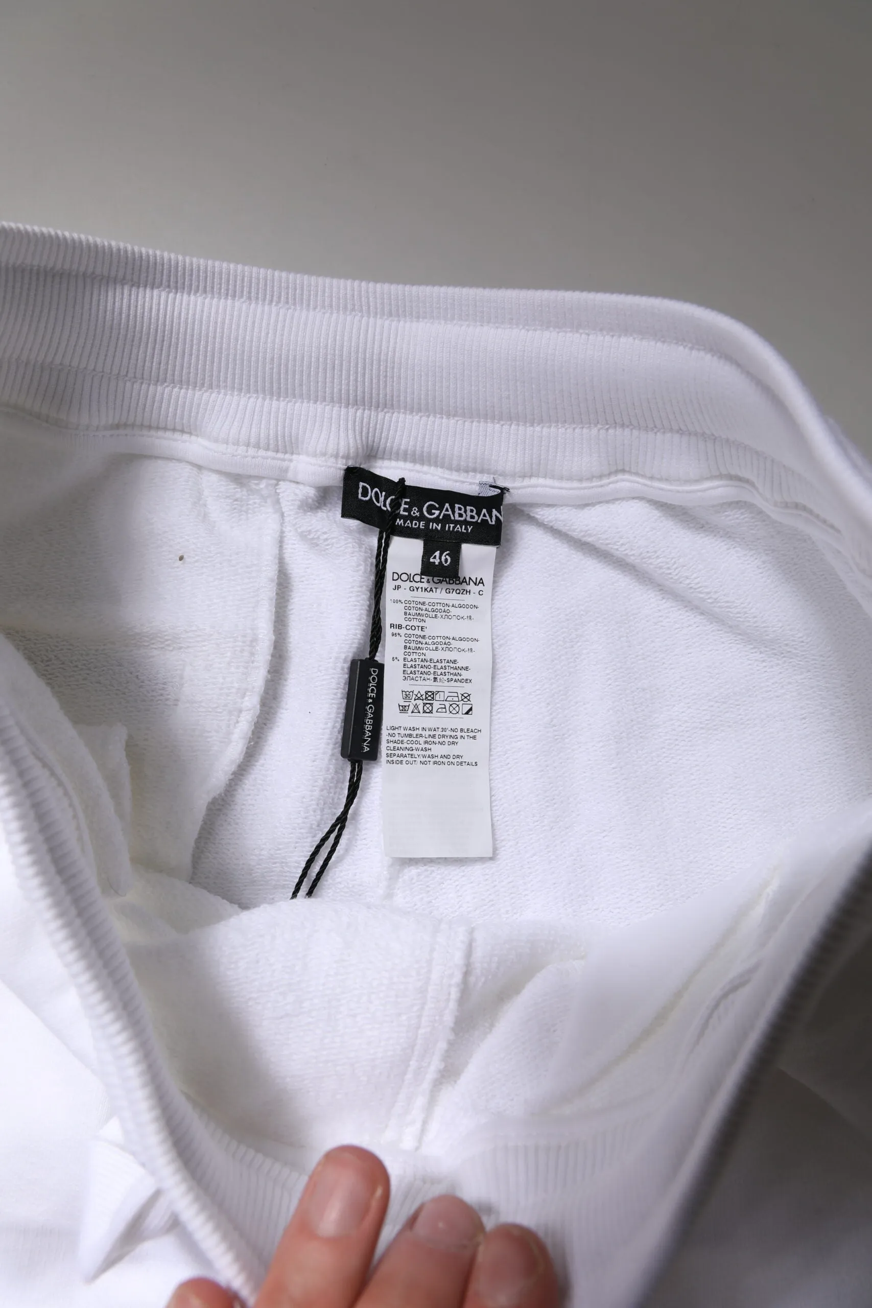Dolce & Gabbana Logo Tape Jogger Cotton SweatMen's Men's Pants (Pre-Owned)