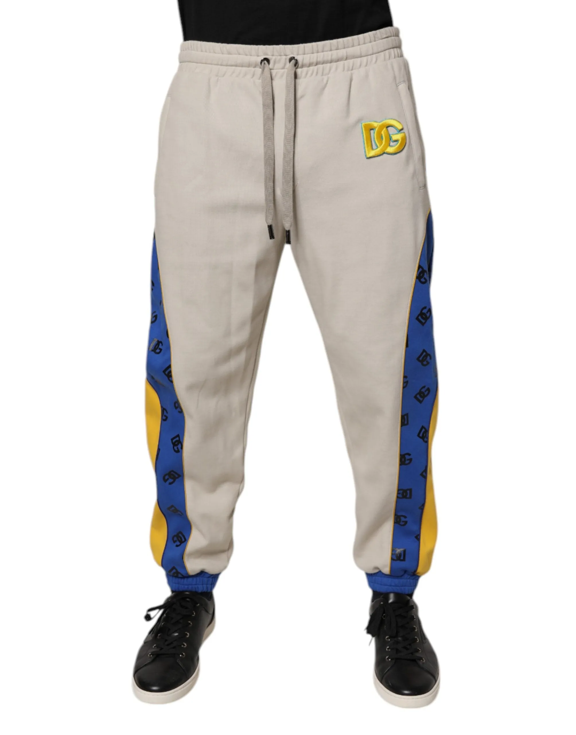 Dolce & Gabbana multi Cotton DG Jogger SweatMen's Men's Pants (Pre-Owned)