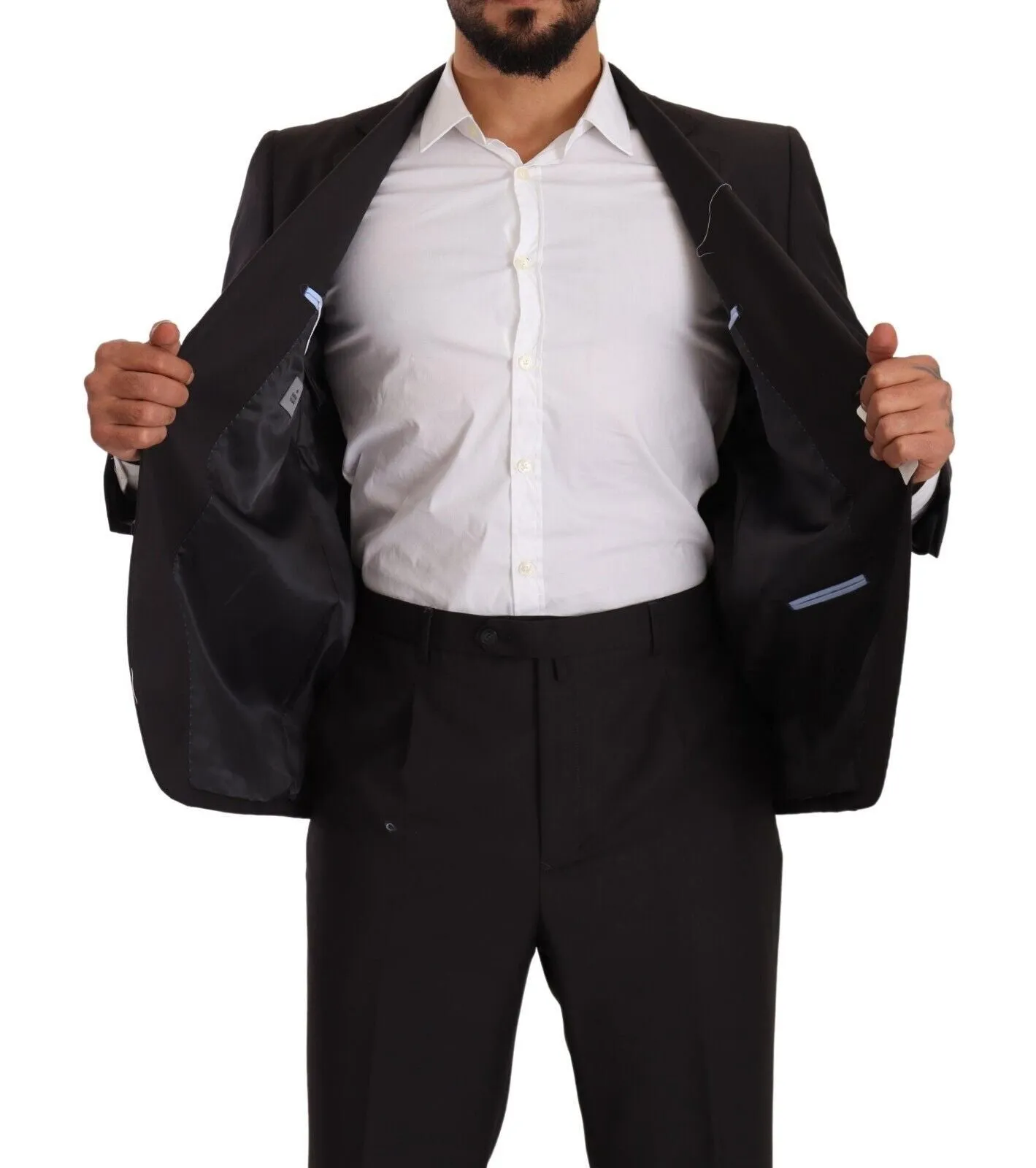Domenico Tagliente  Polyester Single Breasted Formal Men's Suit