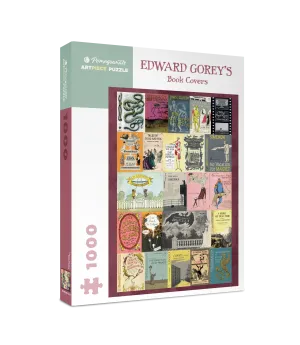 Edward Gorey's Book Covers 1000 Piece Puzzle