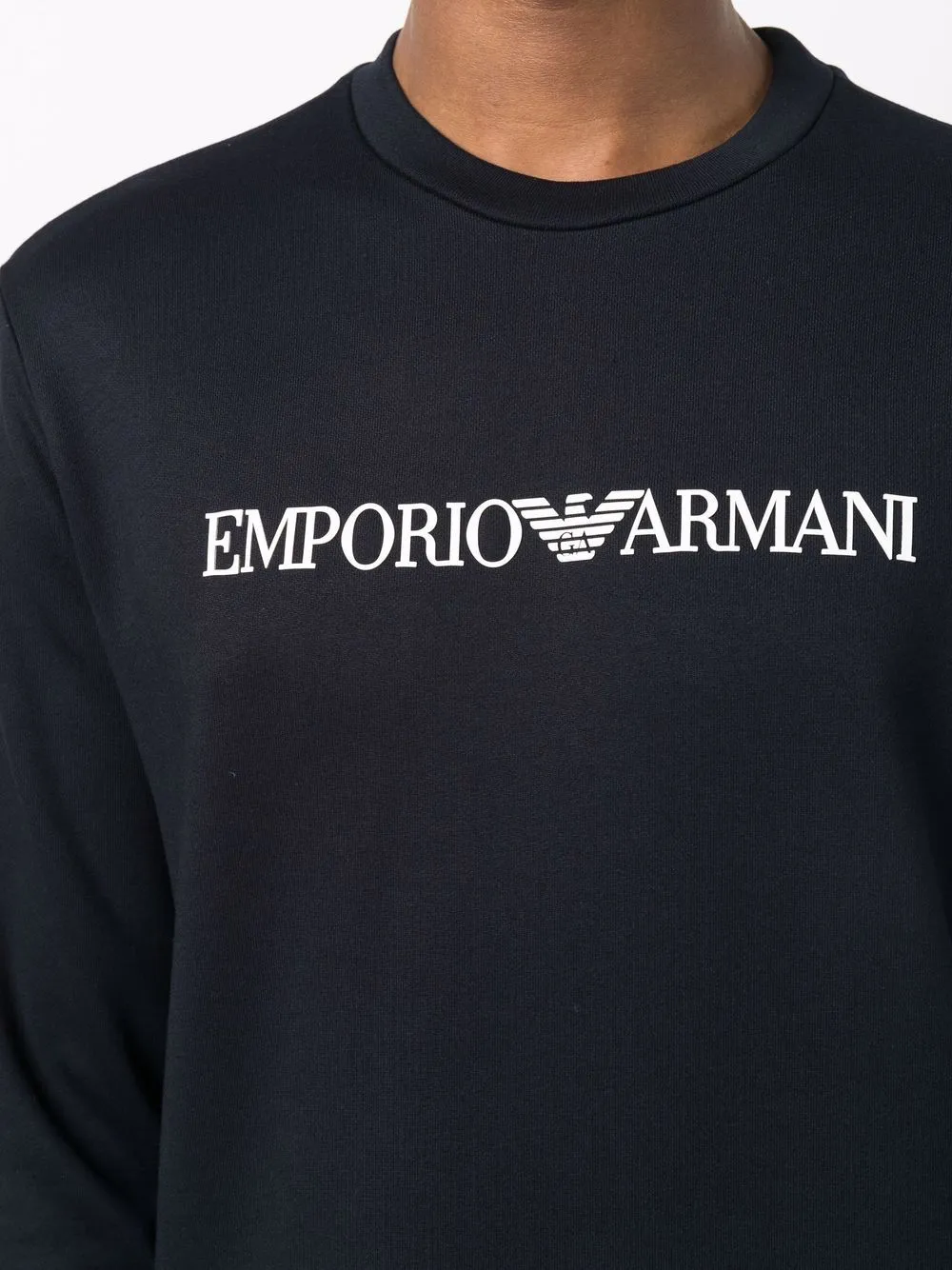 Emporio Armani Men's Sweaters blue