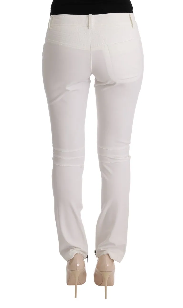 Ermanno Scervino Chic  Slim Fit Cotton Women's Pants