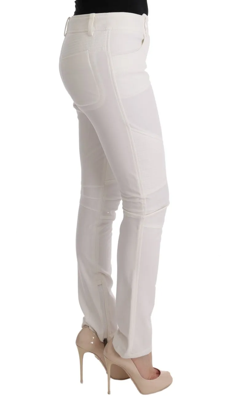 Ermanno Scervino Chic  Slim Fit Cotton Women's Pants
