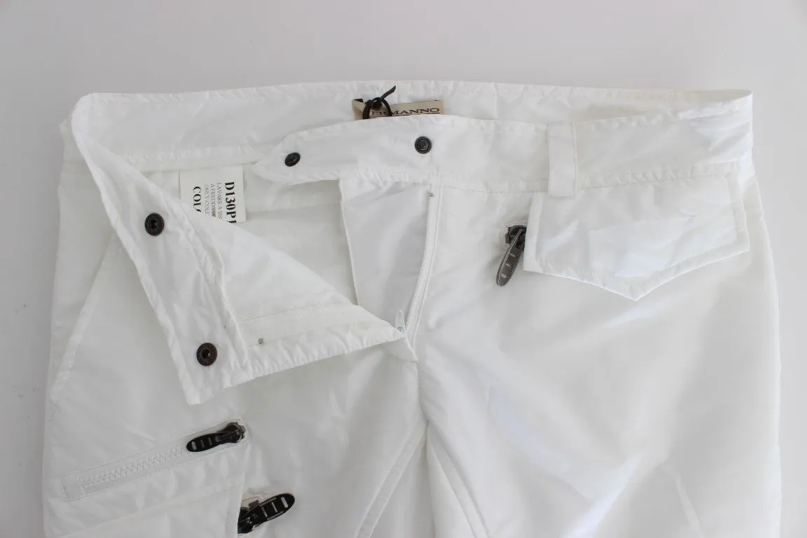 Ermanno Scervino  Nylon Padded Slim Fit Cargo Women's Pants
