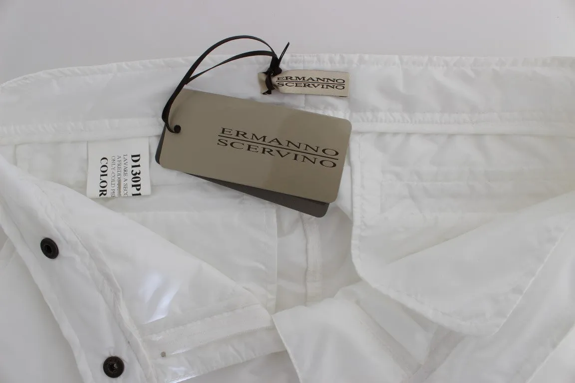 Ermanno Scervino  Nylon Padded Slim Fit Cargo Women's Pants