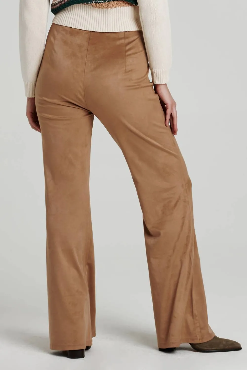 Fallon Flare Pant In Tan