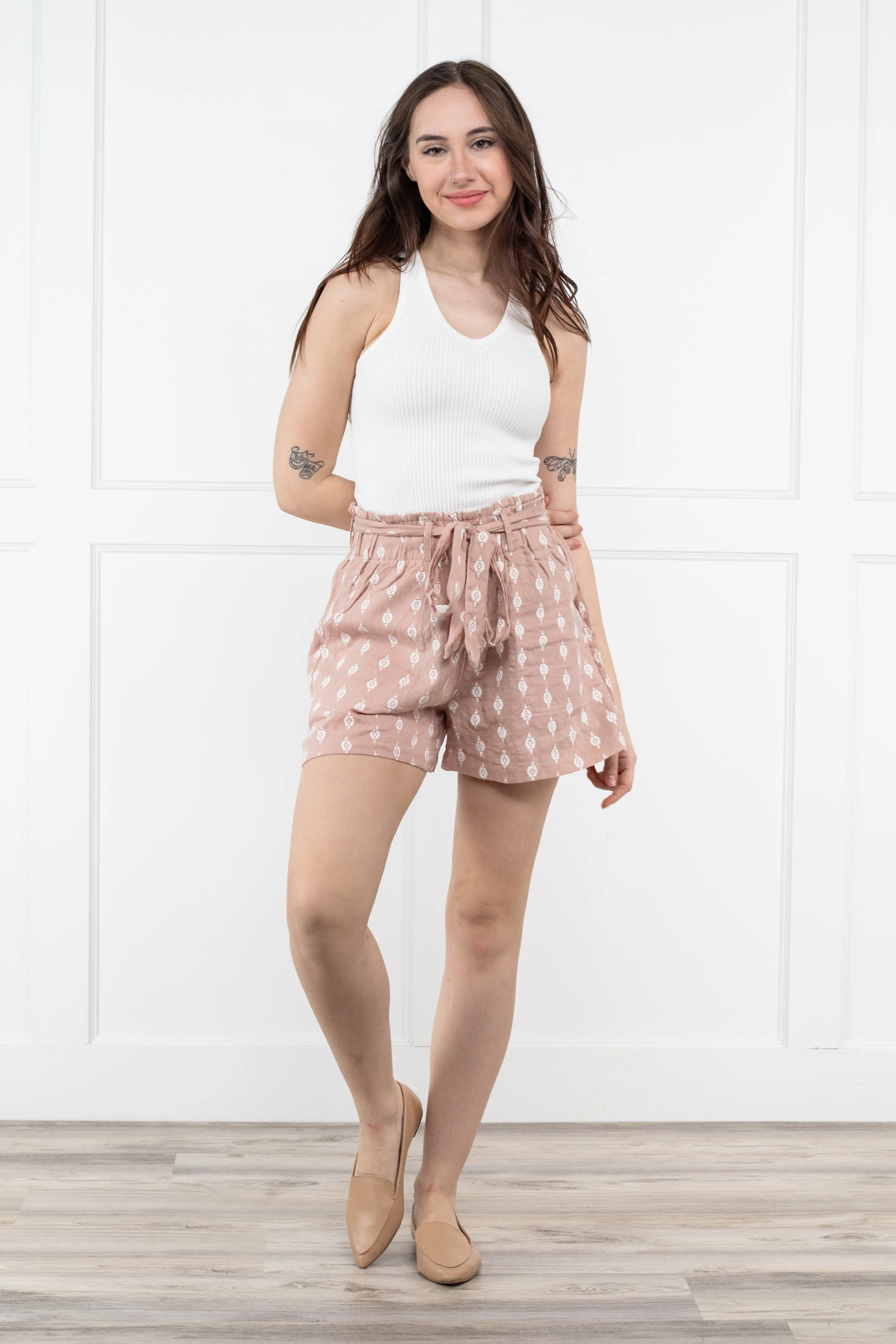 Fool For Love Women's Casual Boho Shorts