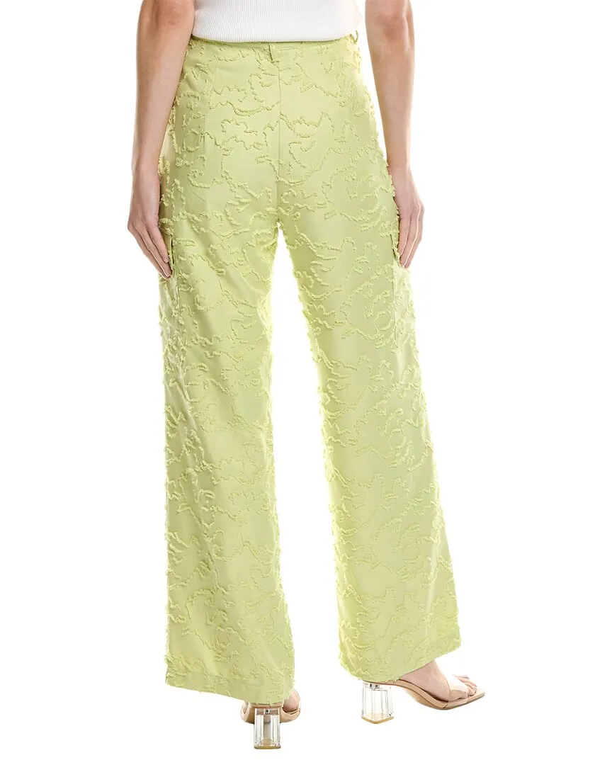 Gracia Fringe Pattern Cargo Pant
