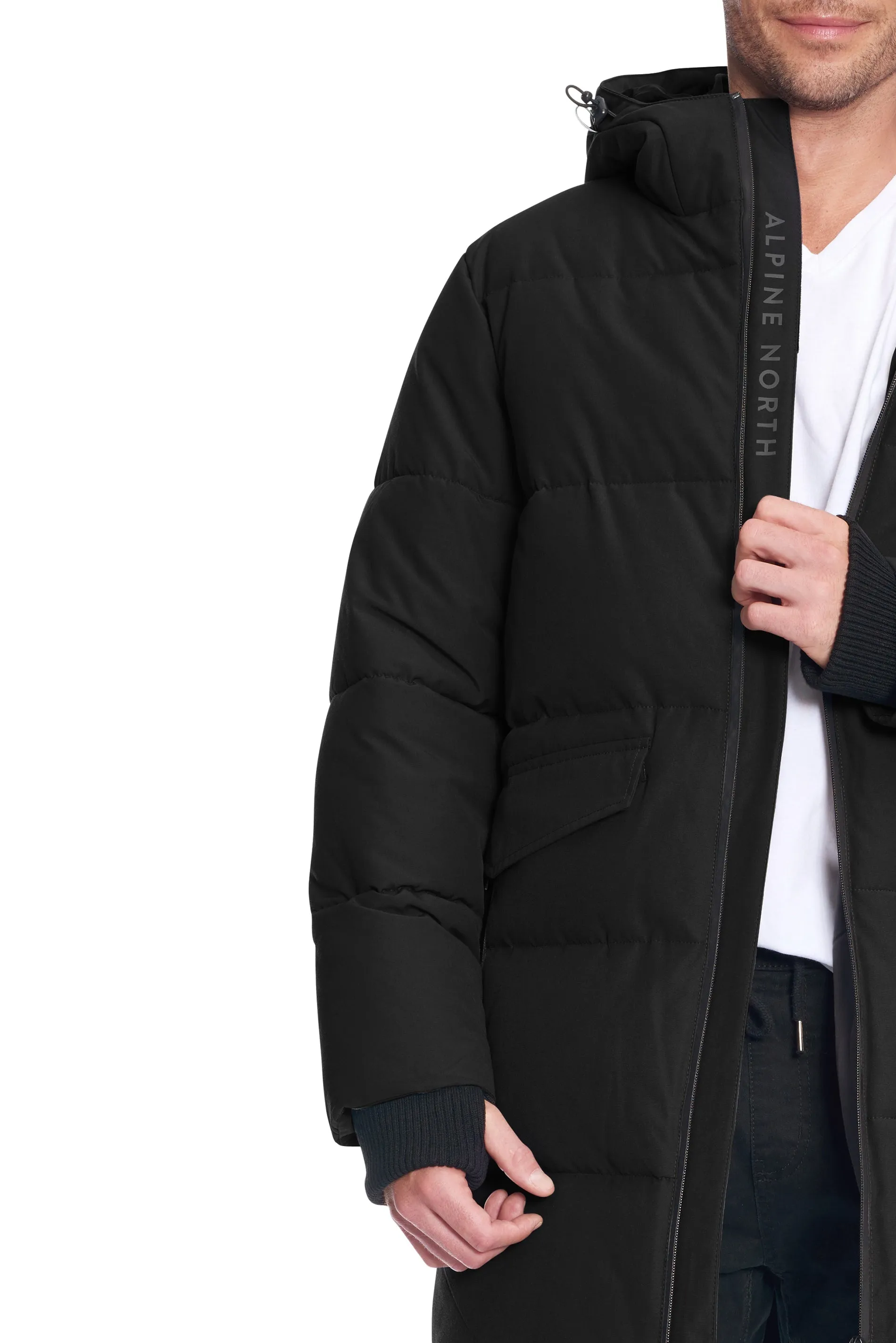 JASPER | MEN'S VEGAN DOWN (RECYCLED) PUFFER COAT
