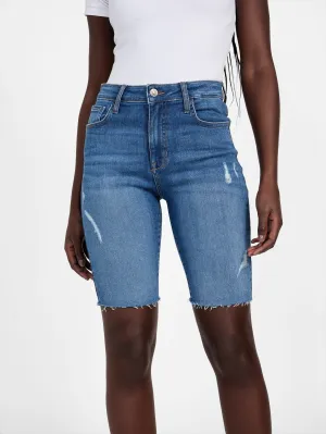 Keira High-Rise Bermuda Shorts