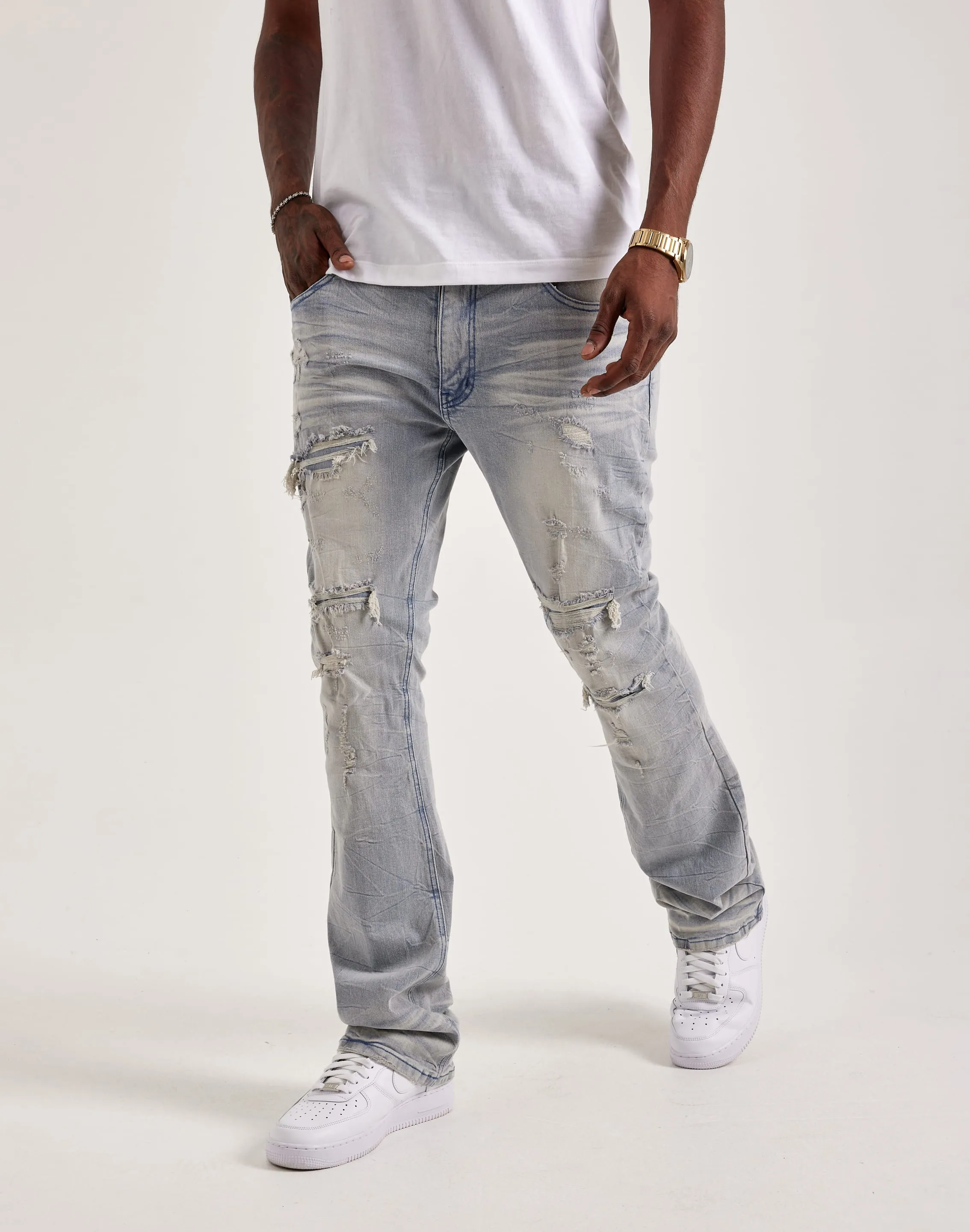 Kloud 9 Stacked Denim Jeans