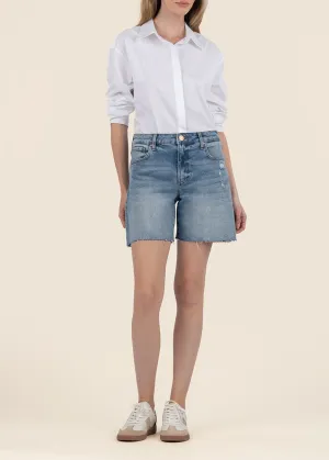 Kut From the Kloth Hailey High Rise Short w/ Raw Hem