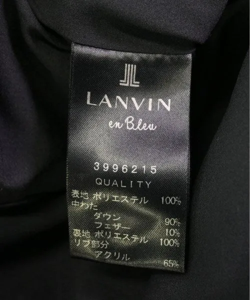 LANVIN en bleu Down jackets/Vests