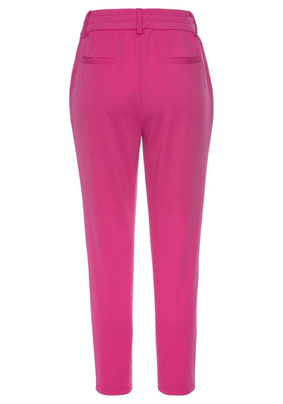 LASCANA Women's Drawstring Tapered Pants