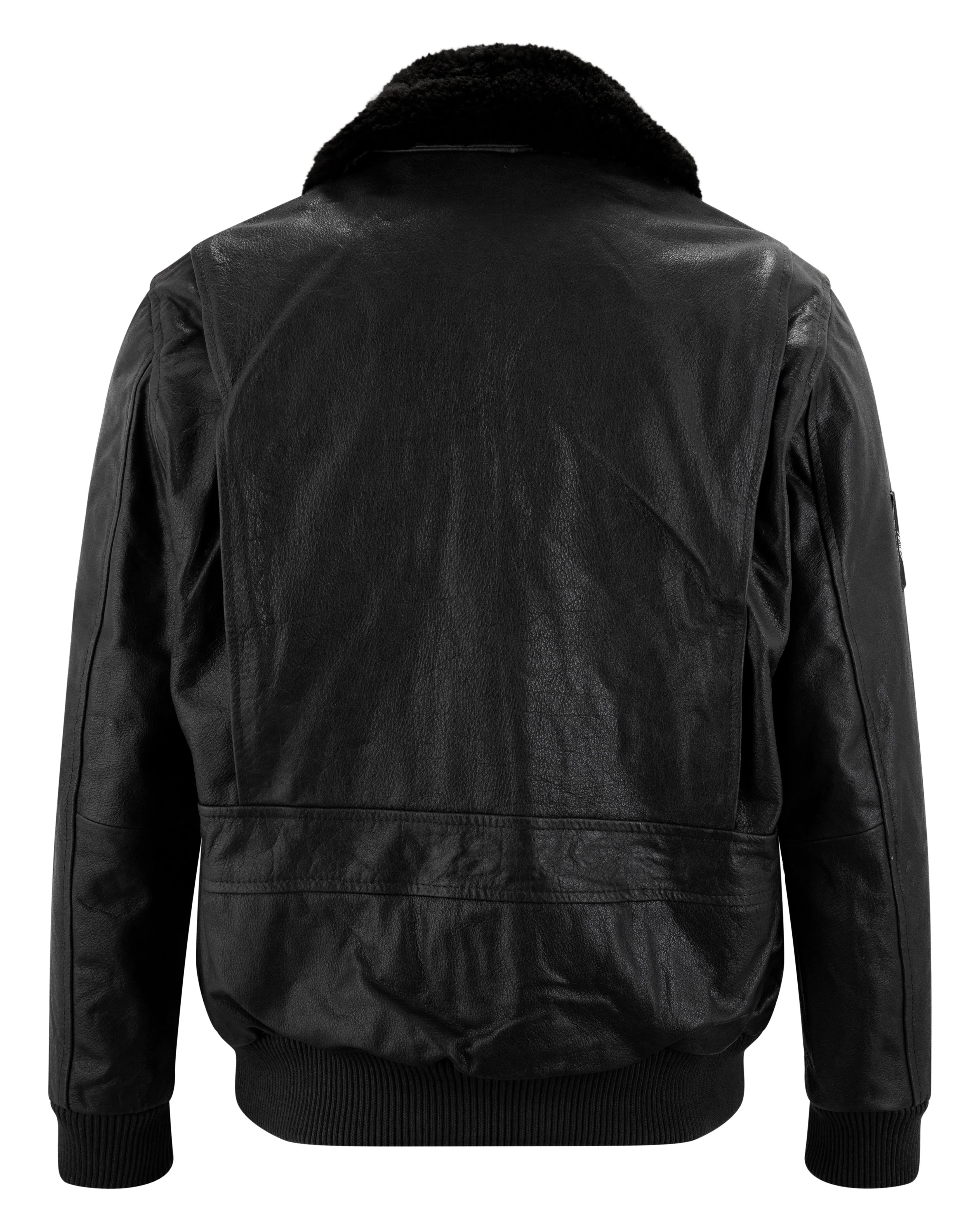 Leather Air Force Pilot Bomber Jacket