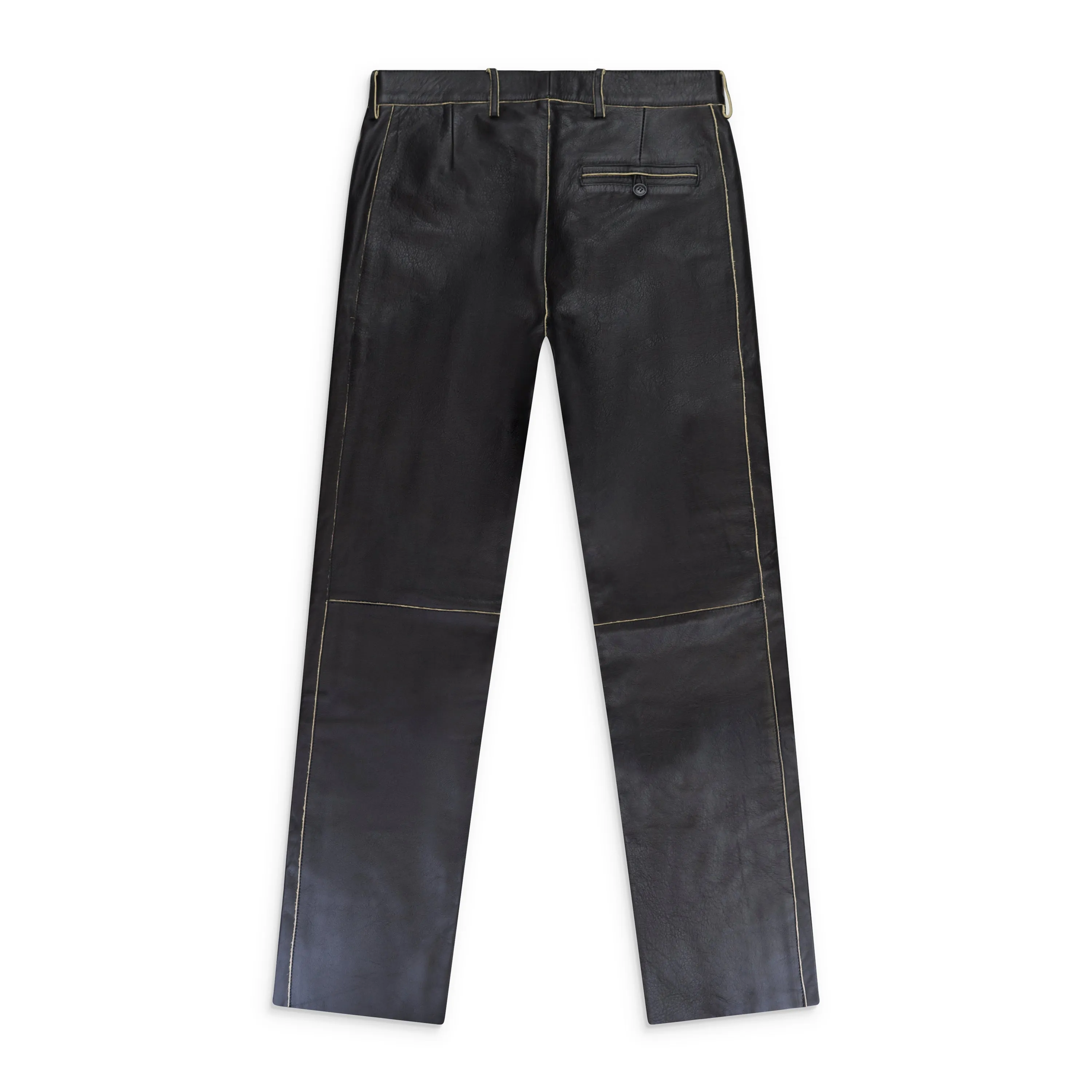 LEATHER RELAXED FIT LEATHER TROUSER