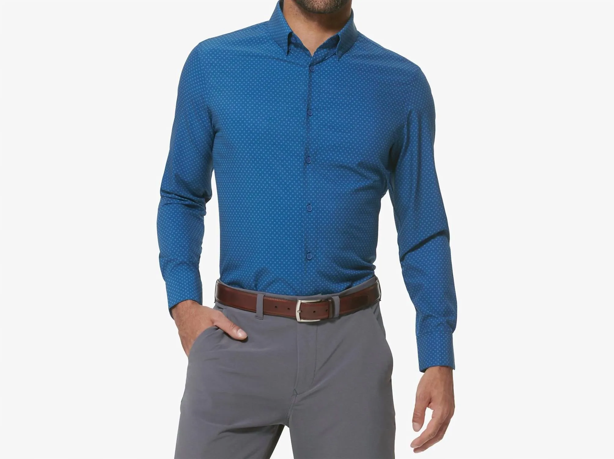 Leeward Dress Shirt In Set Sail
