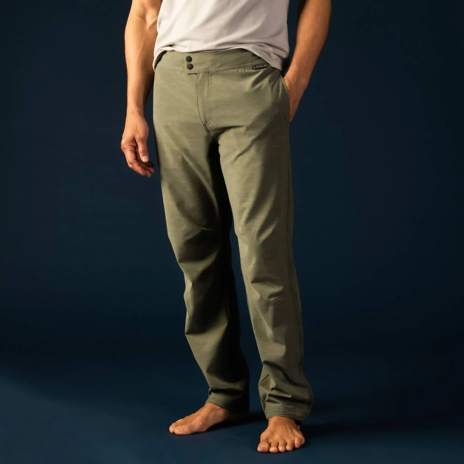 Longboard Technical Pant In Heathered Army