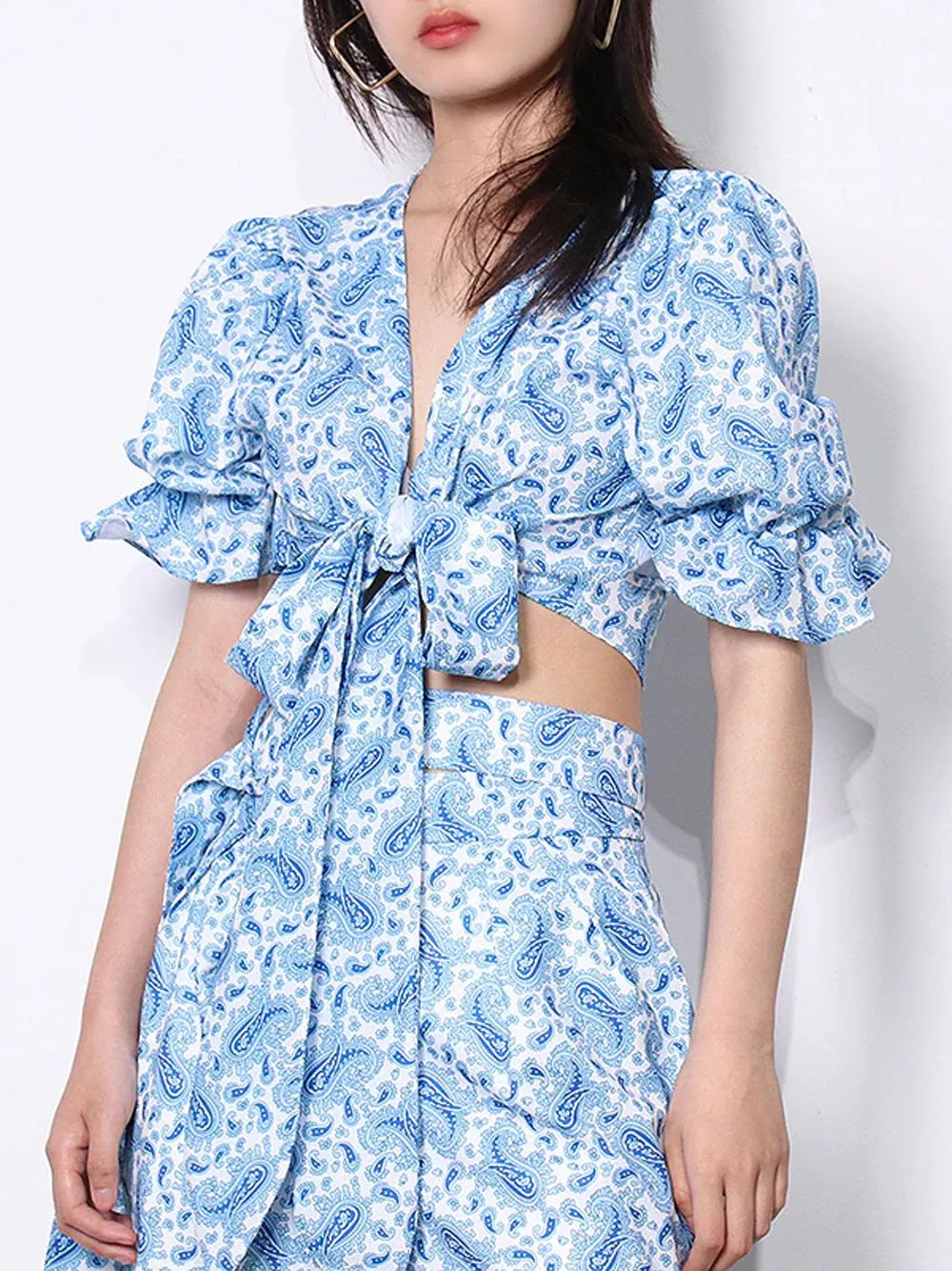 MALENA Top & Shorts Set