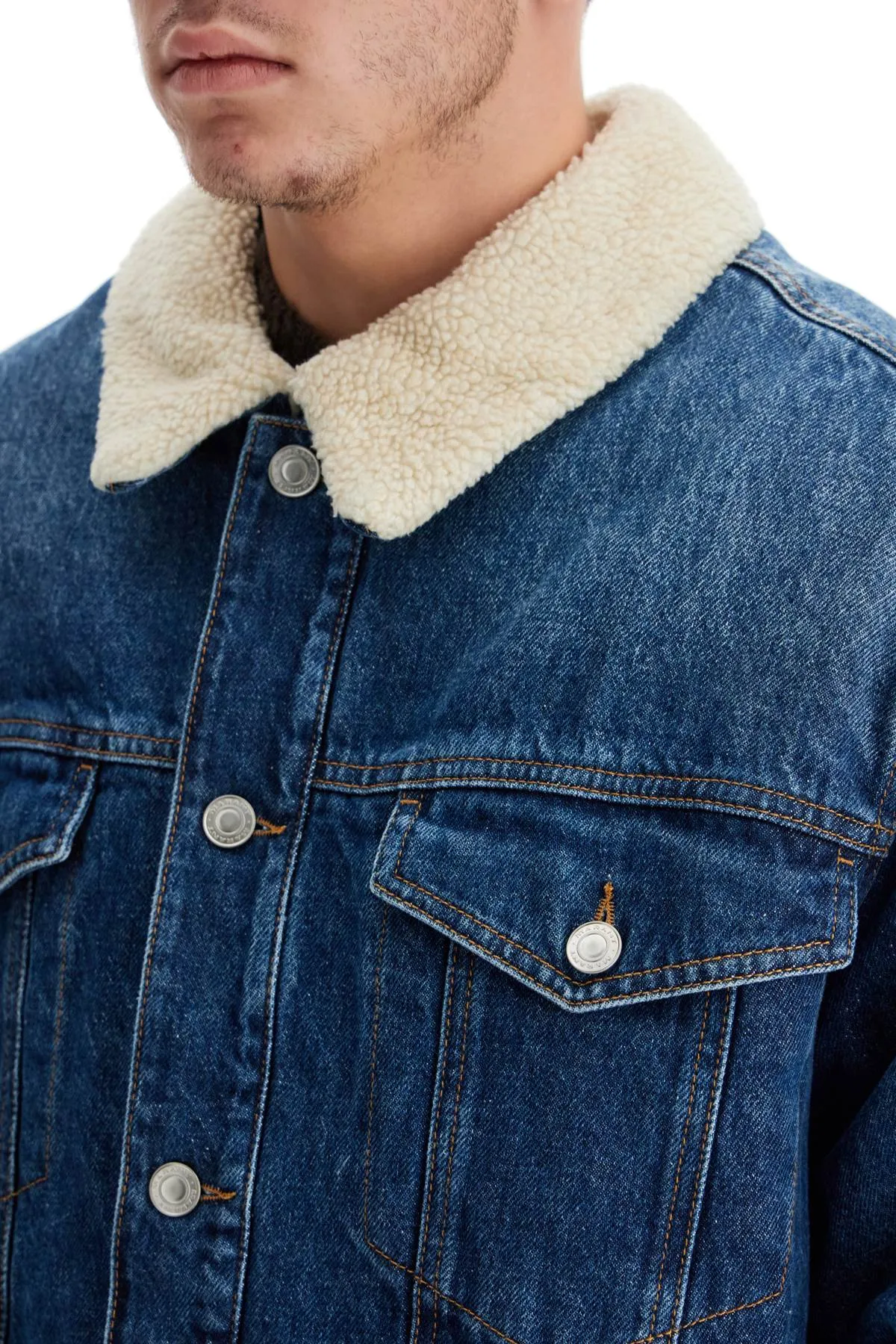 Marant Men's Japanese blue Jacket For Men/W